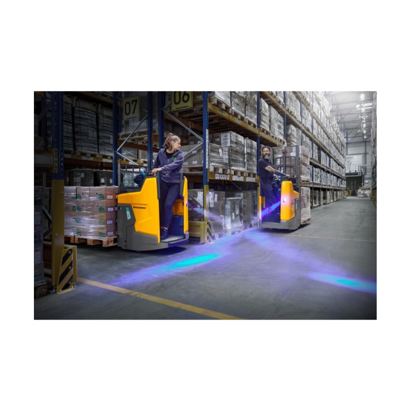 Foco led Floor Blue Spot Jungheinrich.