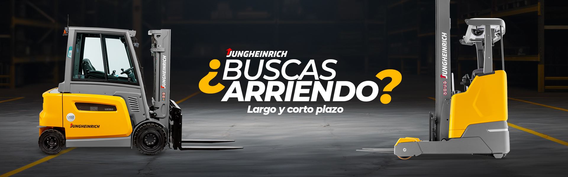 Jungheinrich Arriendos largo y corto plazo