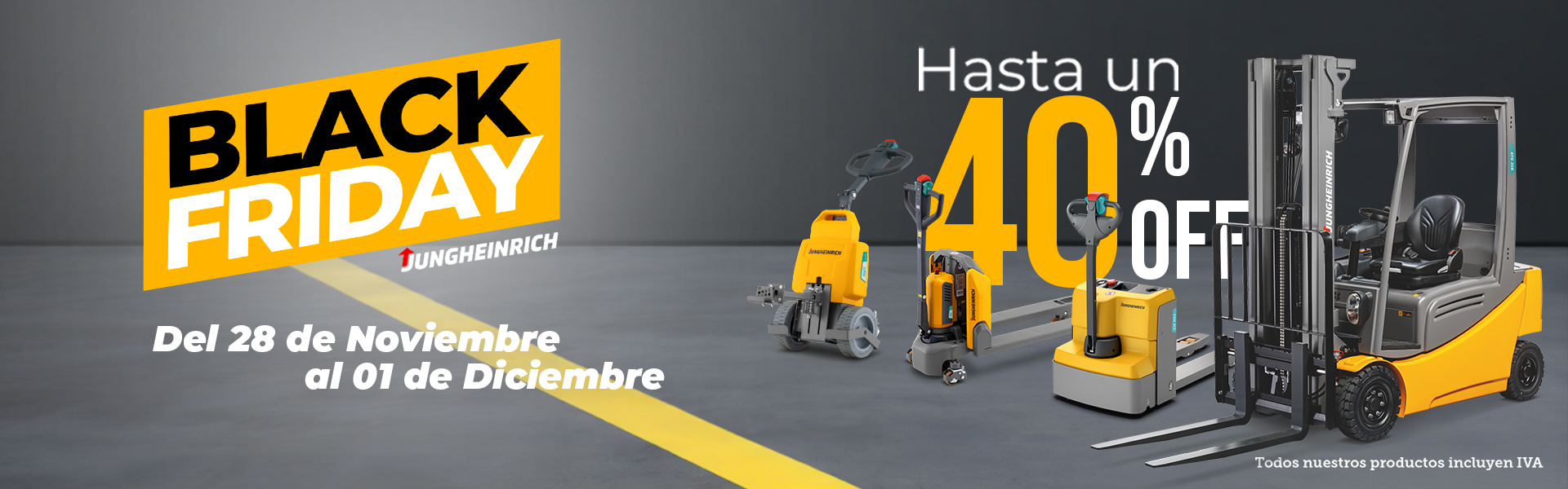 Jungheinrich BlackFriday Jungheinrich